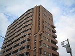 マンション外壁ネット施工