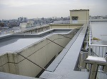 建物間のネット施工