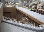 屋上の剣山器具施工